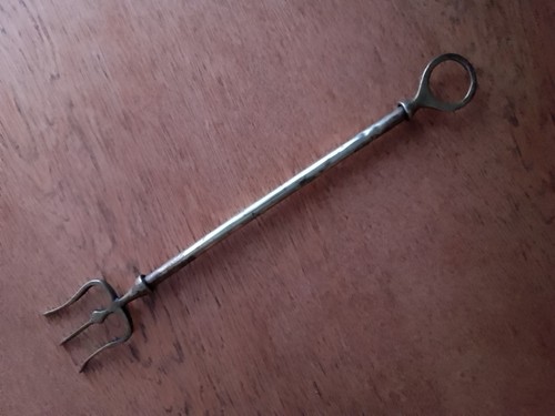 Small vintage fireside brass - vintage, fireside,