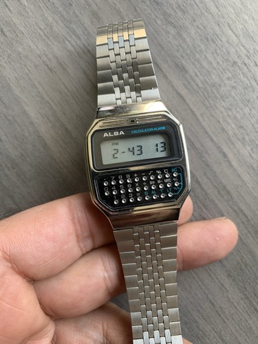 Vintage seiko alba calculator - seiko,