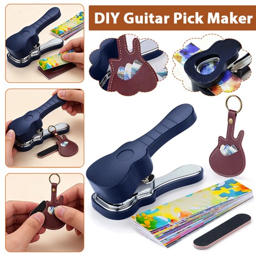 Guitar pick punch - punch, diy