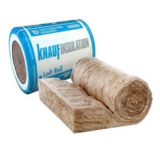 Loft Insulation Roll Roof Lagging 100 150 170 200mm Thick Knauf Attic and Floors