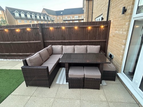 Rattan corner sofa - corner, brand