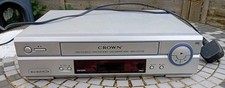 Crown Crv2295 VHS VCR Player