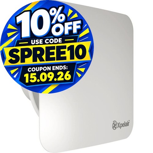 Xpelair simply silent bathroom - xpelair,