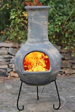 Extra-Large Mexican Clay Chimenea.