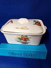 Mid Century Lidded 22cm Vegetable Serving Dish Egersund Flint Norsk Norway Fab!!