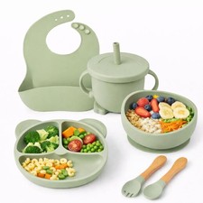 Silicone Baby Feeding Set