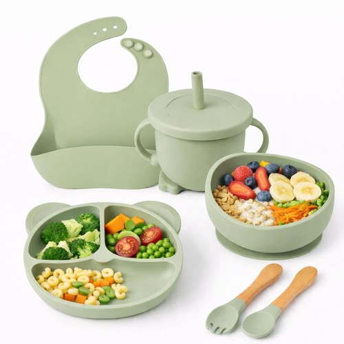 Silicone baby feeding set - baby,