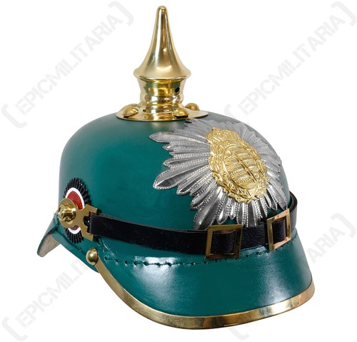 Ww1 saxony green - green, leather