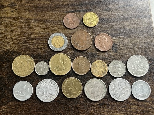Lot old foreign world - lot,