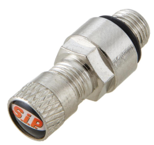 Silver wheel valve - silver, rim