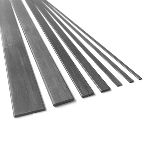 500mm carbon fiber - flat, strip