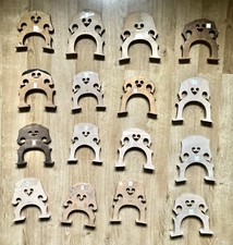 Good Selection Of Vintage & Antique Double Bass Bridges, Upright Bass Bridges
