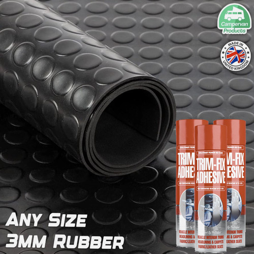 Rubber flooring mat roll - rubber,