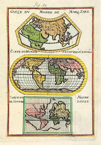 World maps alain mallet - by,