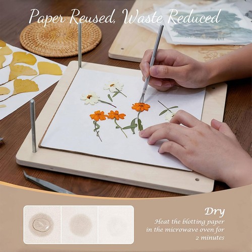 Flower press kit - press,