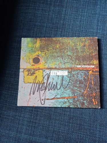 Nik kershaw oxymoron signed - kershaw,