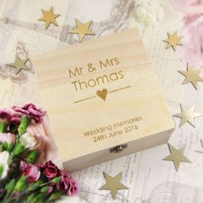 Personalised Wedding Memory