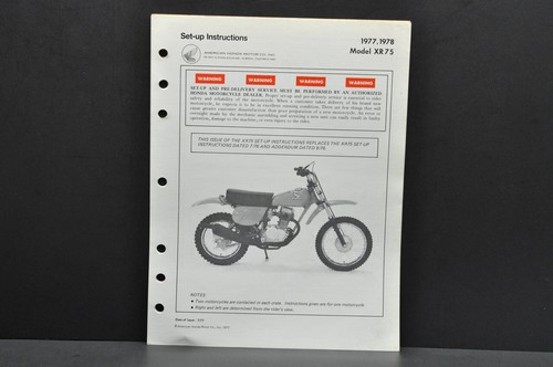 Vintage 1977 honda - 1977-78,