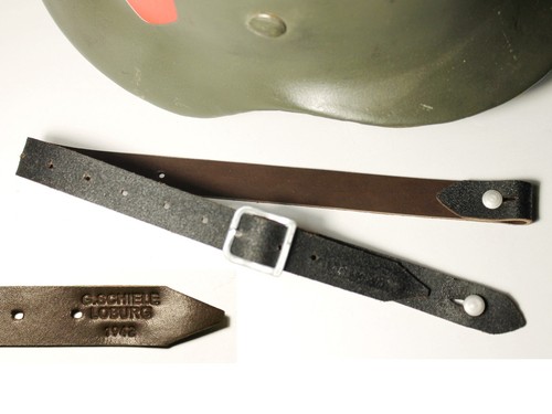Chinstrap german helmet - helmet, "g