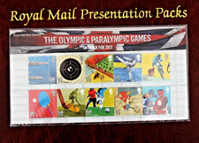 The Olympic & Paralympic Games On Track    Royal Mail Presentation  Stamps