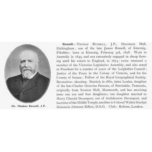 Thomas russell haremere - thomas, jp