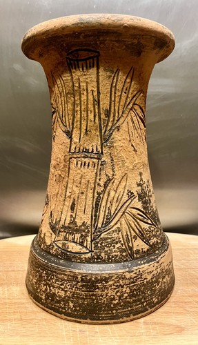 Large vintage studio pottery
