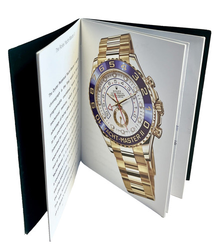 Rolex yacht master - ii, brochure
