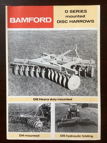 Bamford series mounted disc - d,