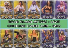 Topps WWE Slam Attax LIVE 2018