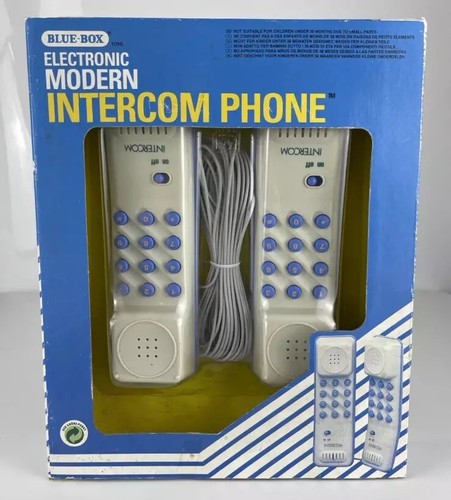 Blue box electronic - blue,