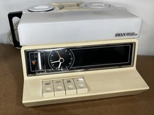 Swan Deluxe Teasmade Teapot And Kettle Set Rare Vintage Retro Working White