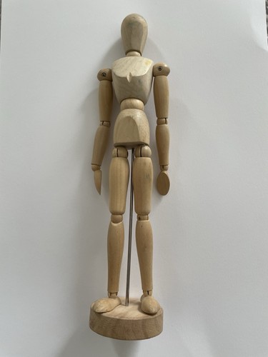 Wooden model sketching drawing - model,