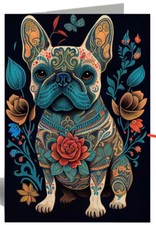 french bulldog birthday card