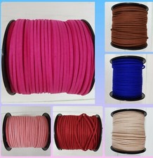 1 3 5 METRE  3MM FAUX SUEDE