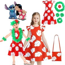Kids Girls Lilo Stitch Cosplay