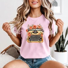 Vintage Typewriter Floral