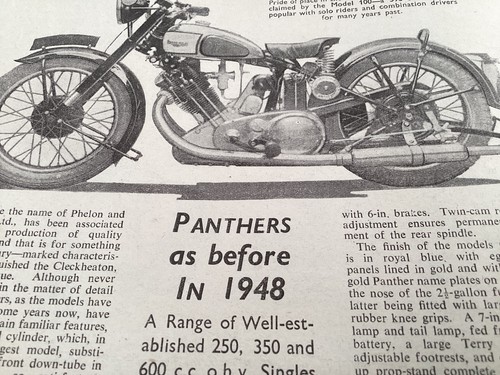 Panther 100 period 1947 - 60,