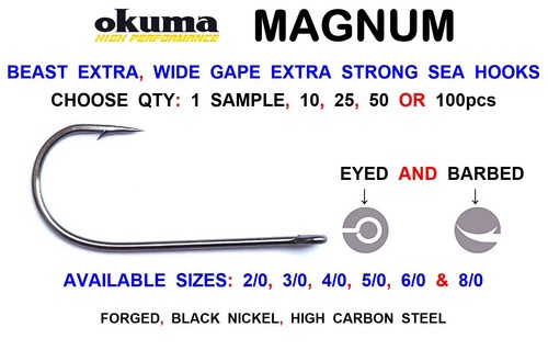 Okuma beast extra hooks - extra,