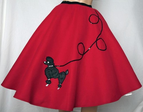 Red s poodle skirt - 5, pc