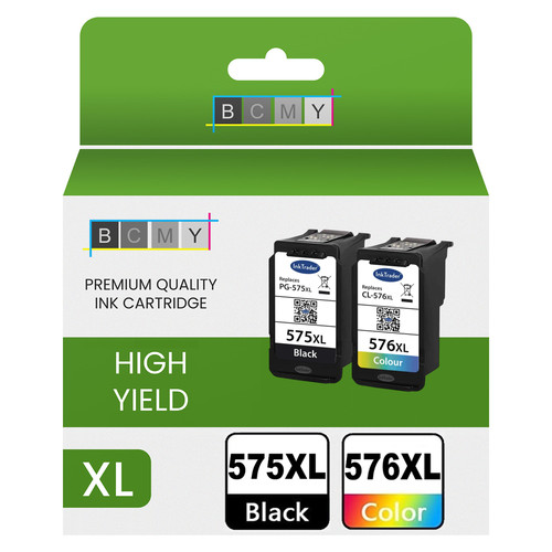 Refilled canon 575xl 576xl ink - canon,