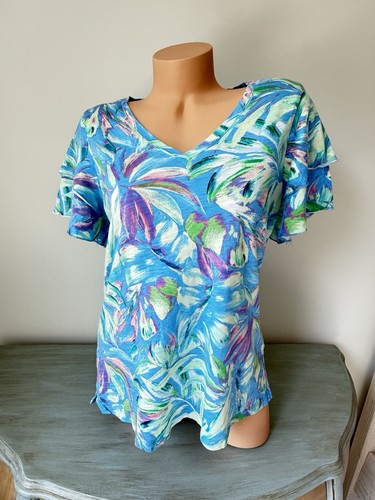 Belle kim gavel top tropical - m,