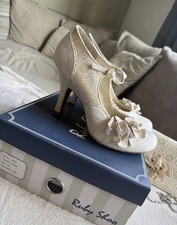 Ruby Shoo Heels And Matching