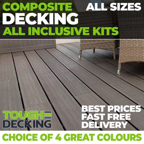 Composite decking complete kit - composite,