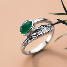 925 Sterling Silver Green