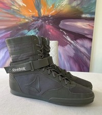 Reebok Boxing Boots Size UK 10 Camo Green as worn Floyd Mayweather, Canelo