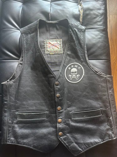 Aero leather vest size s - vest,,
