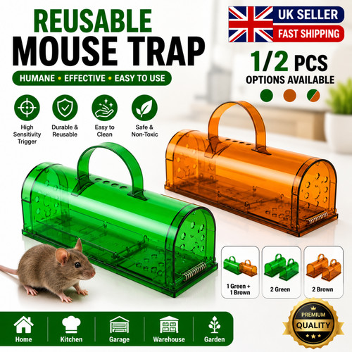 2pcs mouse trap humane - 2pcs,