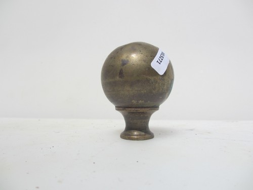 Victorian brass curtain pole - victorian,