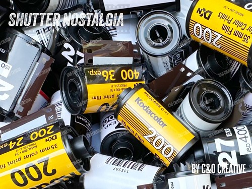 Empty 35mm film canisters - 40,