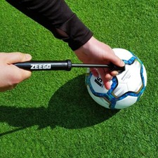 ZEEGO Football Pump Double Action Ball Pump - Fast Inflation Football Pump